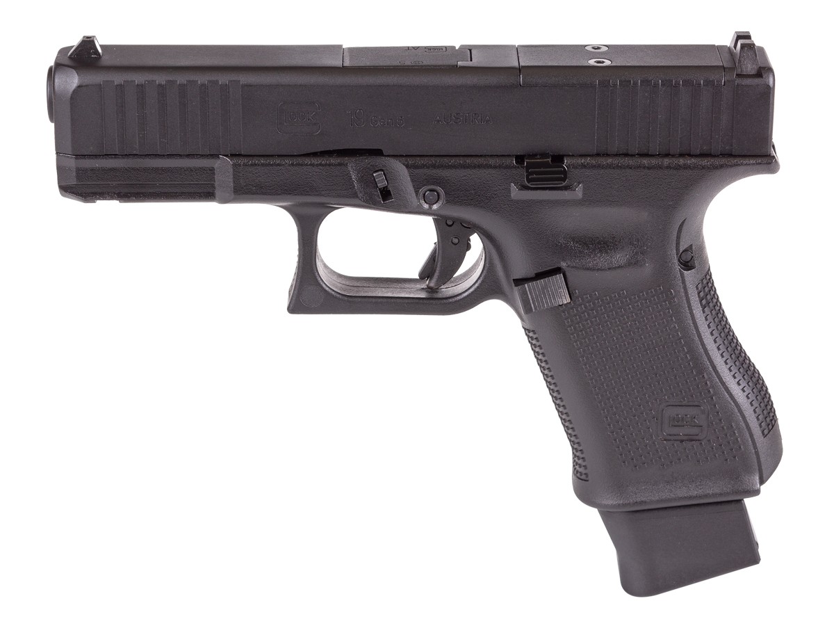 Glock 19 Gen5 MOS 6mm CO2 airsoft pistol black