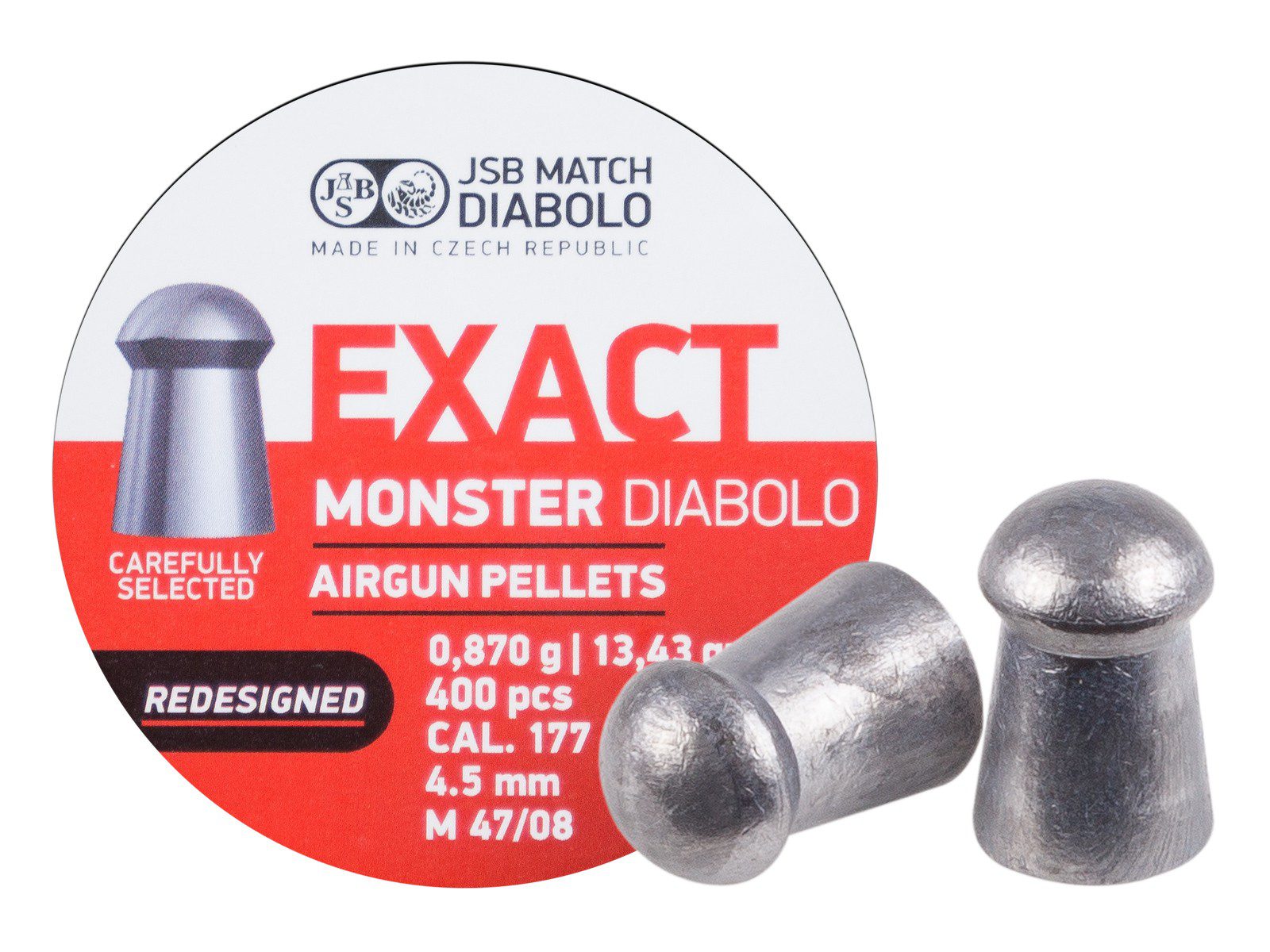 JSB Exact Monster Diabolo .177 13.43gr 4.52mm pellets - Image 3