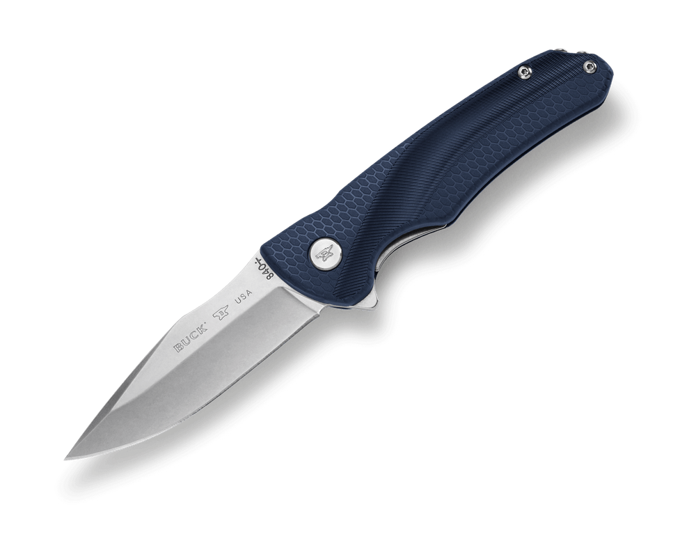 BUCKS KNIVES SPRINT SELECT, FOLDER, BLUE SPACER