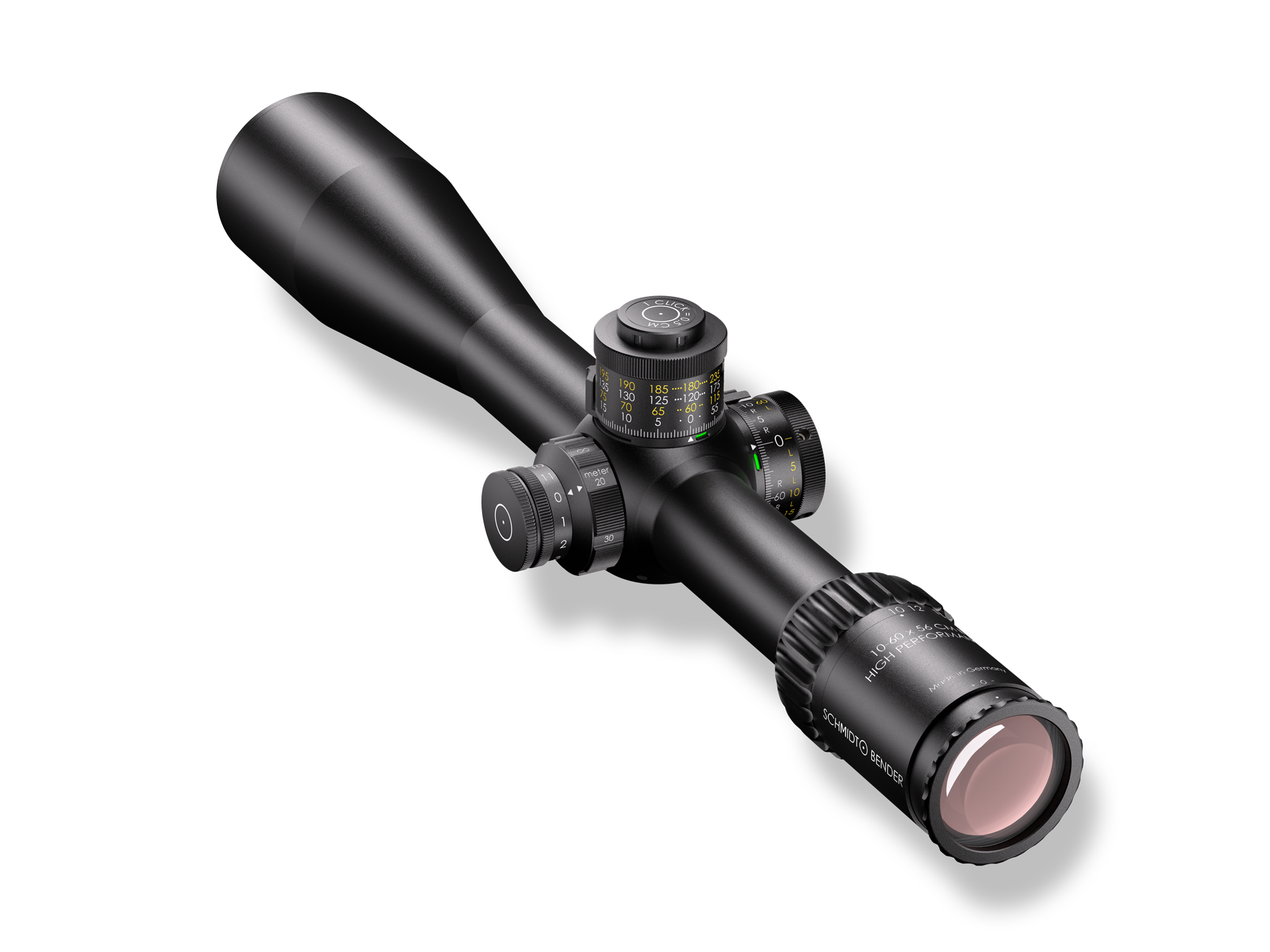 SCHMIDT AND BENDER 10-60X56 CMII HIGH PERFORMANCE US LPI M1FL 0.5CM CCW MT II MTCLT / DT II + ZCLT - Image 4