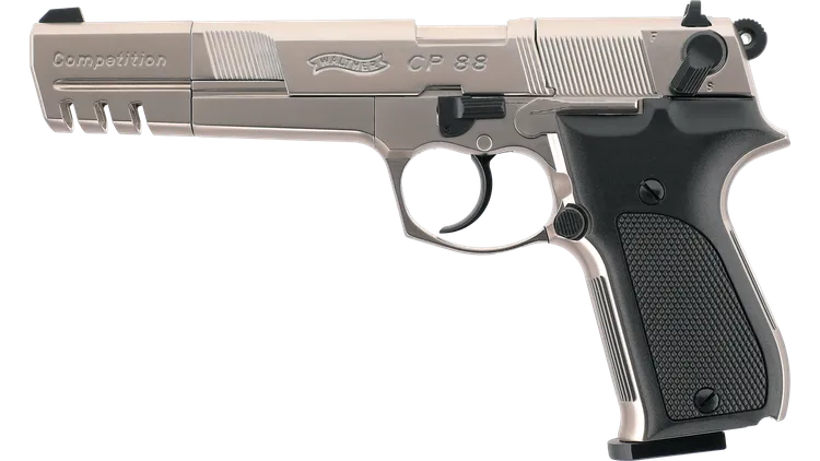 WALTHER CP88 COMPETITION NKL-BLK 4,5 MM (.177) P CO2 < 7,5 J 8R