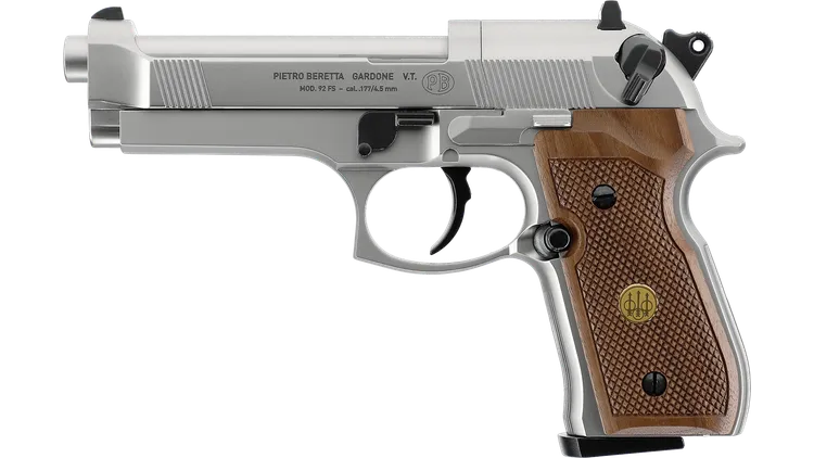 UMAREX BERRETA MOD 92 FS 3 JOULES NKL-WD CAL 4.5 MM (.177) PELLET, CO2 8R