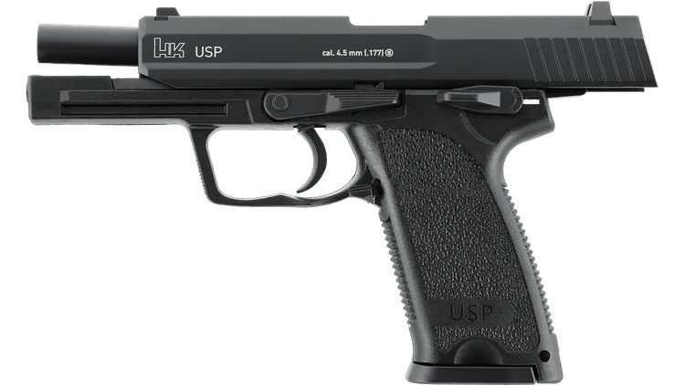HECKLER&KOCH USP BLK 4,5 MM (.177) BB CO2 < 3,0 JOULES 22R - Image 4