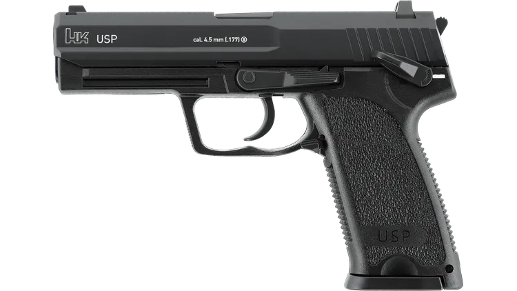 HECKLER&KOCH USP BLK 4,5 MM (.177) BB CO2 < 3,0 JOULES 22R
