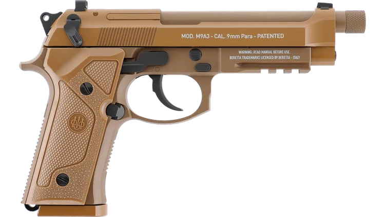 BERETTA M9A3 3 JOULES FM FDE 4,5 MM (.177) BB CO2 < 3,0 J 18R - Image 3