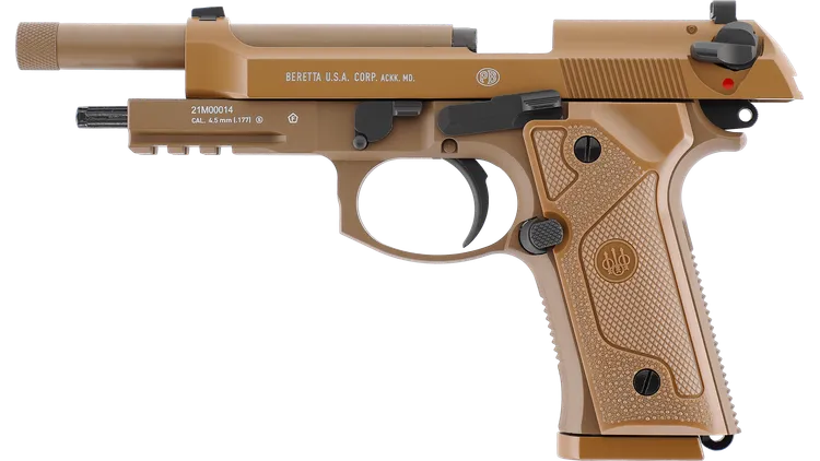 BERETTA M9A3 3 JOULES FM FDE 4,5 MM (.177) BB CO2 < 3,0 J 18R - Image 4