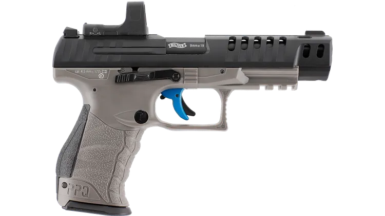 UMAREX WALTHER Q5 MATCH COMBO 5" SET CAL 4.5 MM (.177) PELLET, CO2 21R - Image 3