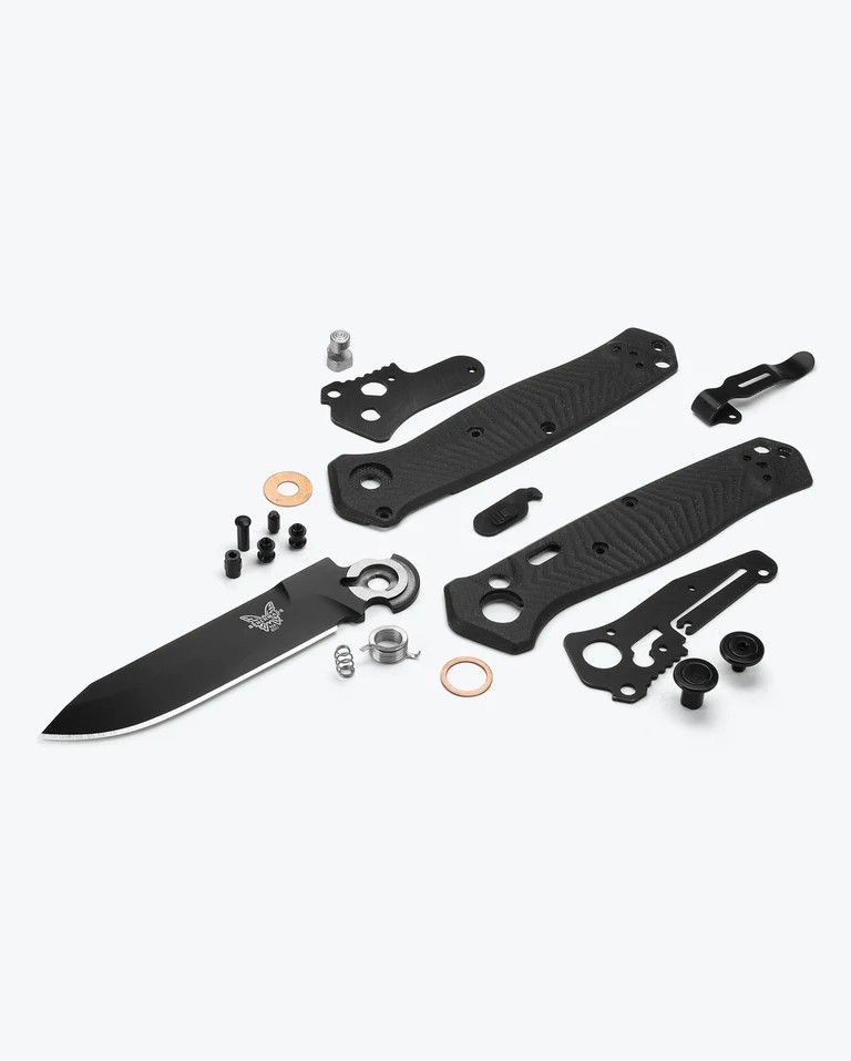 BENCHMADE MEDIATOR AUTO, REV TANTO BLACK G-10 - Image 2