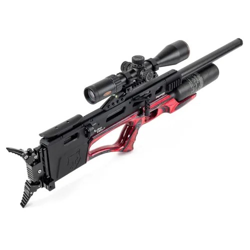 AIRMAKS KRAIT LITE L 520MM LAMINATED RED STOCK CAL5.5MM/.22 MAX POWER 9 JOULES