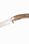 MUELA HANDMADE FIXED BLADE BRACO KNIFE 110MM BLADE LENGHT DEER ANTLER HANDLE