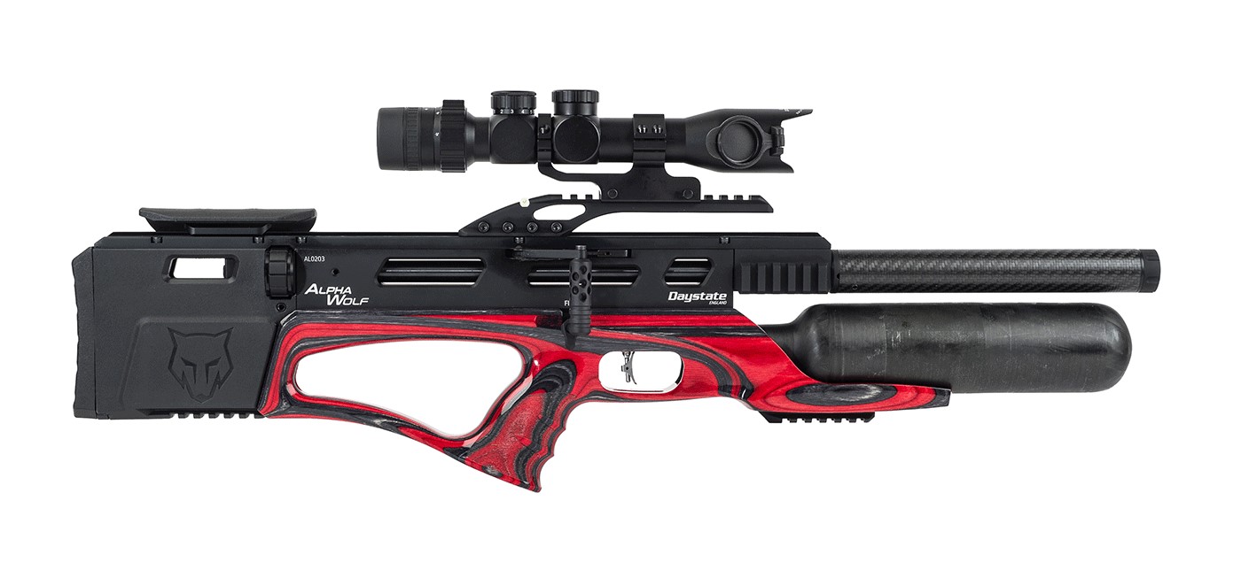Daystate Alpha Wolf HP .25 Hi-Lite tactical laminate PCP air rifle