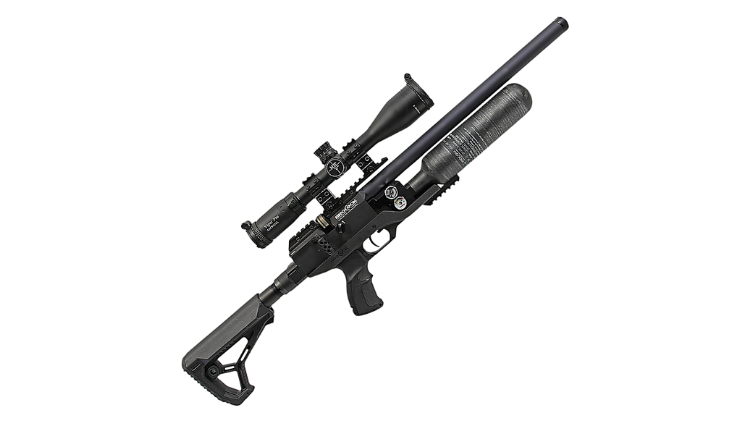 Brocock Commander XR .22 Cerakote Hi-Lite folding PCP air rifle