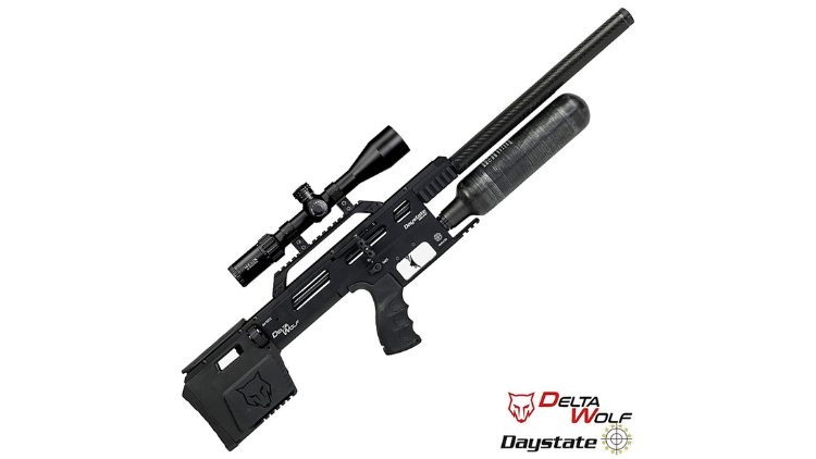 Daystate Delta Wolf Hi-Lite 23in tactical .25 PCP air rifle