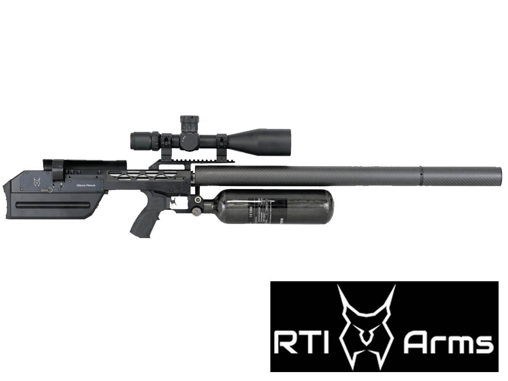 RTI Mora Sniper Black .22 70cm PCP air rifle