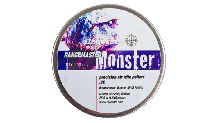 Daystate Rangemaster Monster .22 25.4gr pellets 200pcs