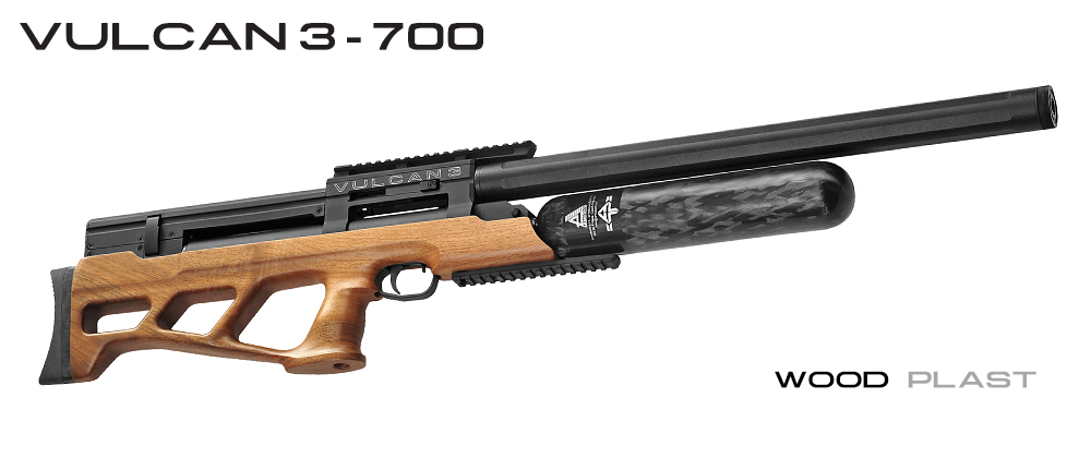 VULCAN 3 – 700MM WOOD STOCK CAL.22/5.5MM