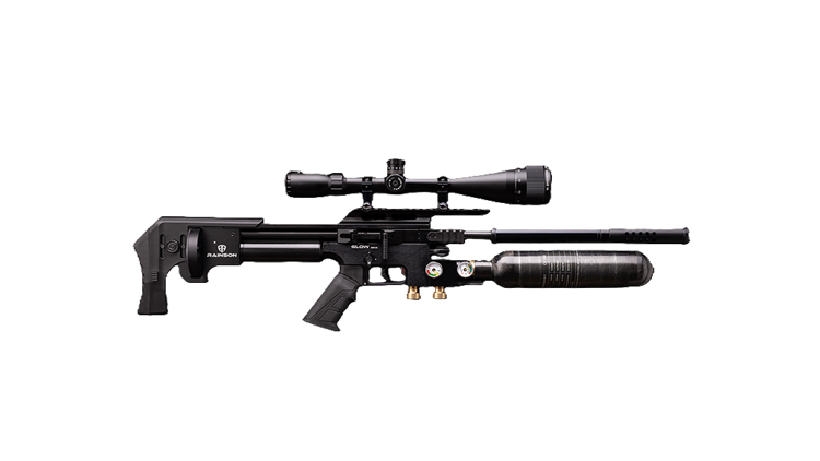 Rainson Glow .25 PCP air rifle with 2 magazines
