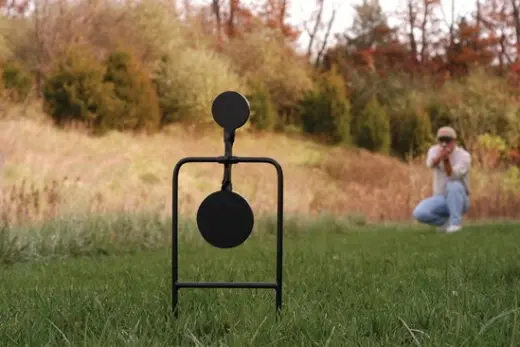 BATTENFELD CALDWELL PLINK 'N SWINGING DOUBLE SPIN FOR HANDGUN METAL TARGET - Image 4