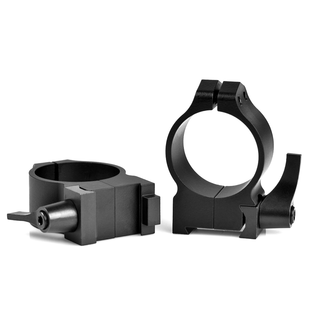 WARNE 30MM MED QD MATTE SCOPE RINGS CZ550 (19MM DOVETAIL) – 14BLM