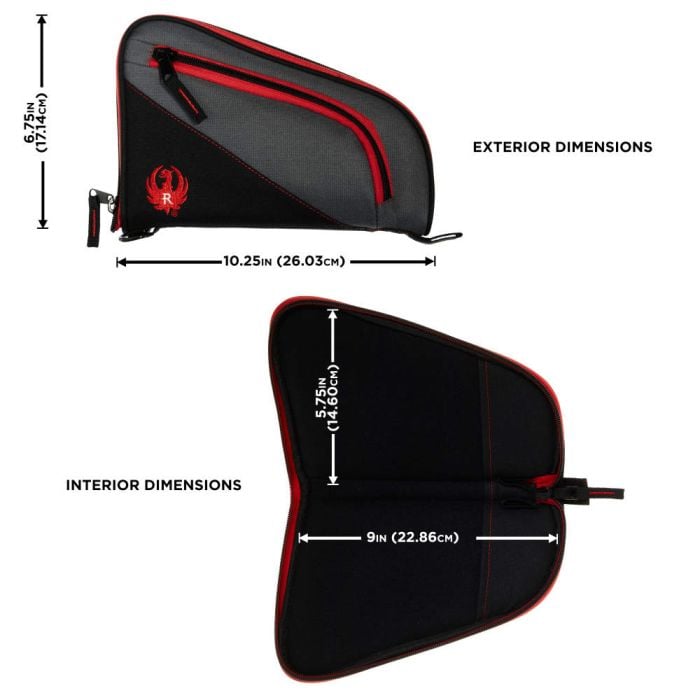 ALLEN RUGER TUCSON HANDGUN CASE 10"-27401 - Image 2