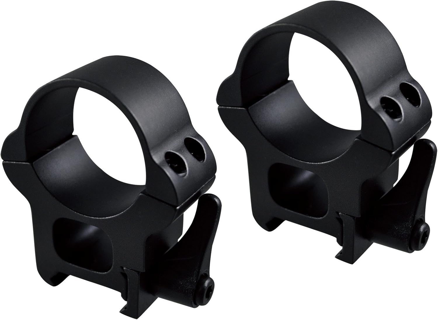 [37413] OPTISAN QRA QD 30MM HIGH WEAVER MATTE-37413