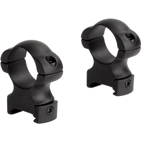 SUN Optics HIGH 30MM STEEL RING SATIN BLACK-SM316