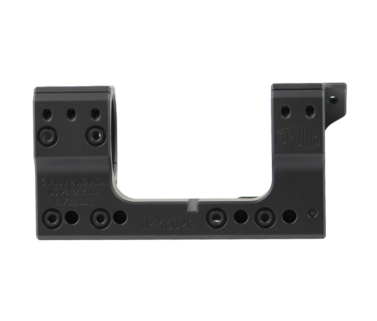 SPUHR SCOPE MOUNT PICATINNY RING SIZE 34MM 6MIL/20.6 MOA H'38MM - SP-4602C