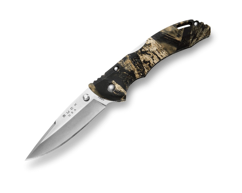 BUCK KNIVES BANTAM, BLW, BREAK-UP COUNTRY MOSSY OAK -0285CMS24-B