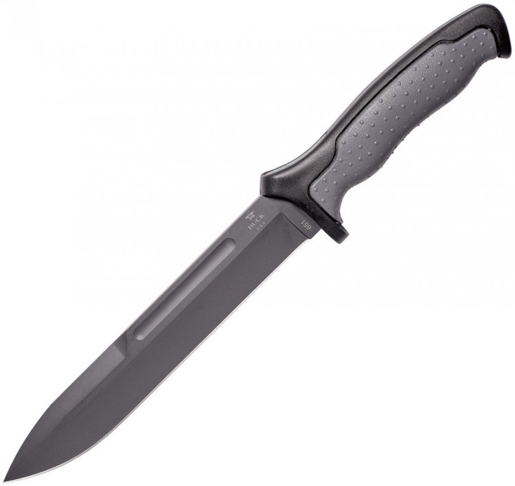 BUCK KNIVES NIGHTHAWK HUNTER BLACK/GRAY MOLDED HDL GRAY CERAKOTE BLD- 0651GYS-B