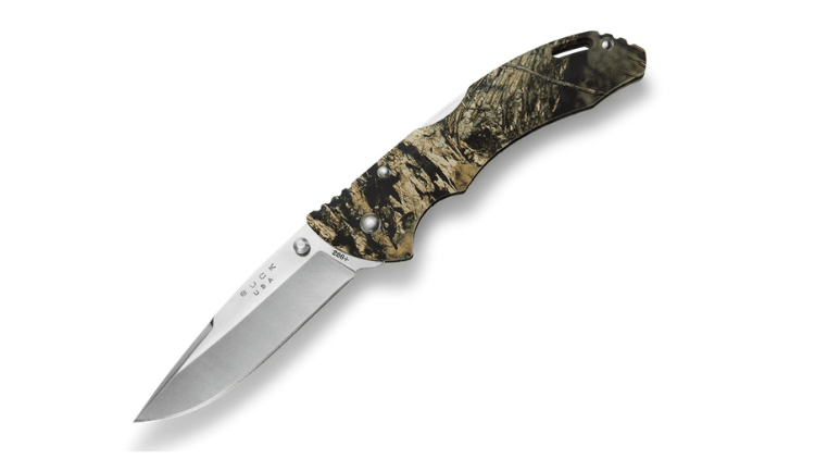 BUCK KNIVES BANTAM BHW, BREAK UP COUNTRY (MOSSY OAK) BOX - 0286CMS24-B