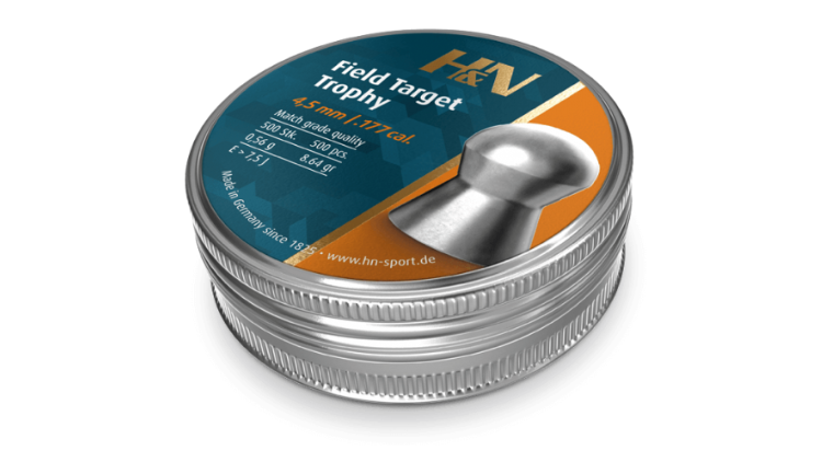 H&N DIABOLO FIELD TAGET TROPHY .177(4.5MM) 0.56G(8.64GR)500PCS