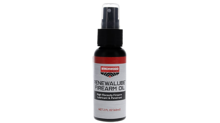 BIRCHWOOD CASEY RENEWALUBE FIREARMS OIL HIGH VISCOSITY FIREARMS LUBRICANT AND PENETRANT 2OZ (60ML) - 45213