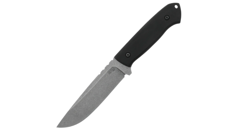 ZAPAS SURVIVAL BUSHCRAFT KNIFE ULTRA OUTDOOR 3 NMV O2 G10 BLACK CERAKOTE - UO-CE-M-BR