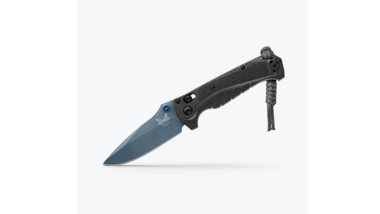 BENCHMADE MINI ADIRA, AXIS, DROP POINT, TEMPEST GRAY – 18065BT-01