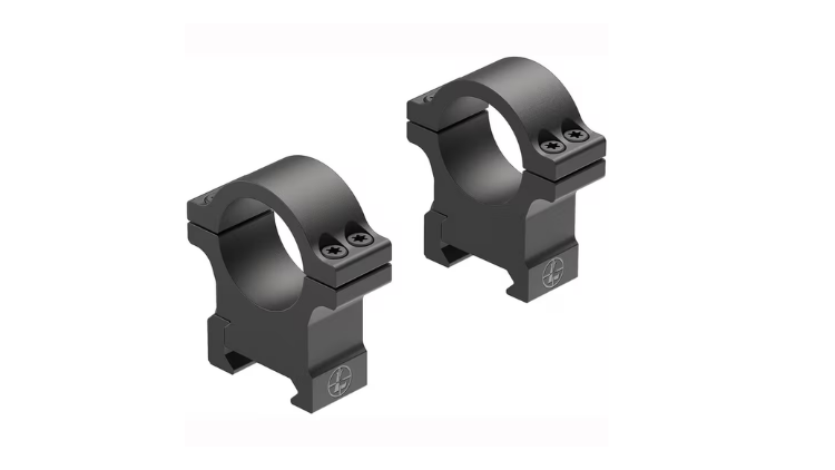 Leupold Open Range Cross-Slot Rings 1” High Matte (Weaver Style) -180945