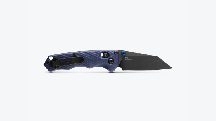 BENCHMADE FULL IMMUNITY AXIS POINT CRATER BLUE ALUMINUM - 290BK - Image 2