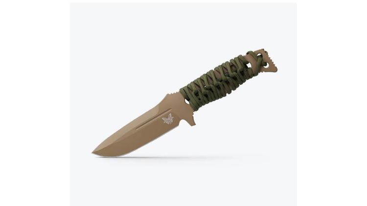 BENCHMADE SIBER FIXED ADAMAS WITH CHORD FLAT EARTH – 375FE-1