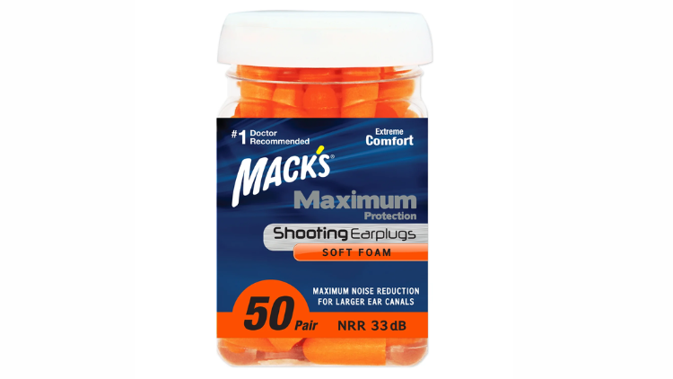 MCKEON SHOOT MAX PROTECT EARPLUGS 50PAIR/ 33 DECIBELS- 4499
