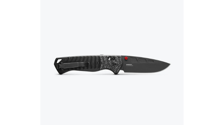 BENCHMADE PSK CPM MAGNACUT, AXIS, CARBIN FIBER AND BLACK G10 HANDLE - 593BK-01 - Image 2