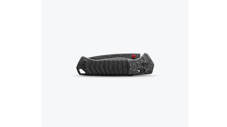 BENCHMADE PSK CPM MAGNACUT, AXIS, CARBIN FIBER AND BLACK G10 HANDLE - 593BK-01 - Image 3