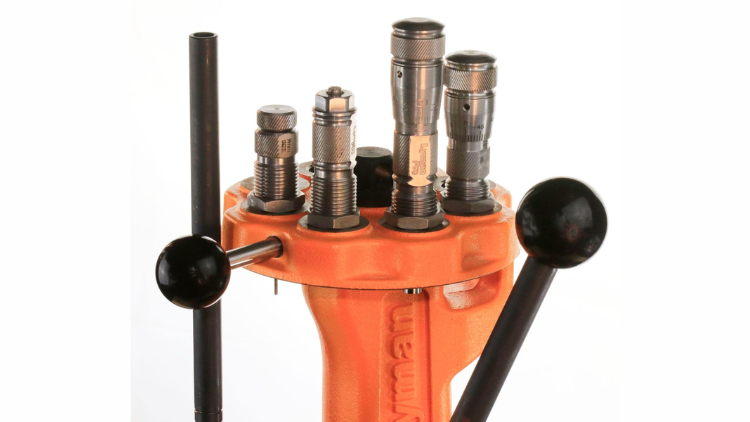 LYMAN BRASS SMITH ALL AMERICAN 8 STATION TURRET RELOADING PRESS - Image 2