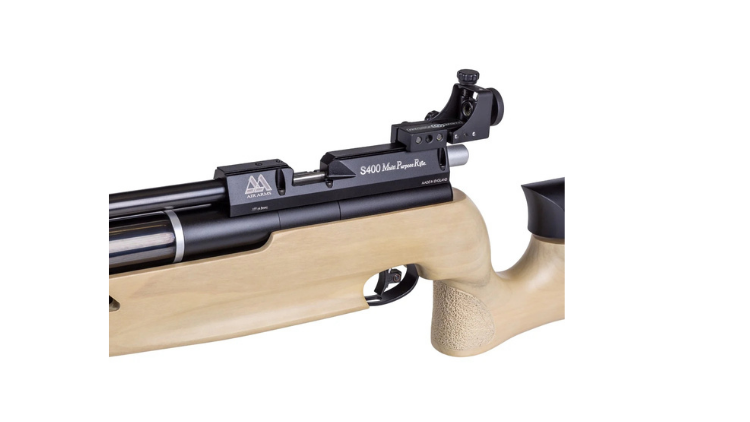 AIR ARMS S400 MPR BIATHLON 7J CAL.177 AMBI WHITE RUBBER BUTT - Image 3