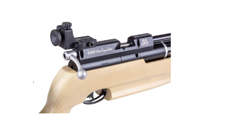 AIR ARMS S400 MPR BIATHLON 7J CAL.177 AMBI WHITE RUBBER BUTT - Image 4