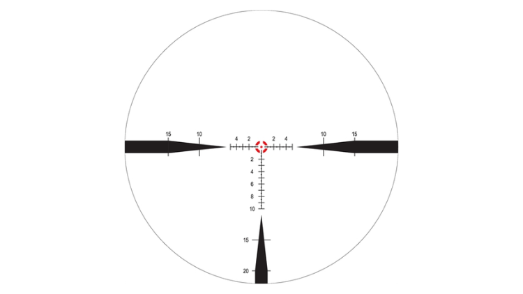 NIGHTFORCE NX8 1-8x24MM F1 - ZERSTOP - .2MRAD CAPPED WINDAGE PTL FC-MIL - C598 - Image 3