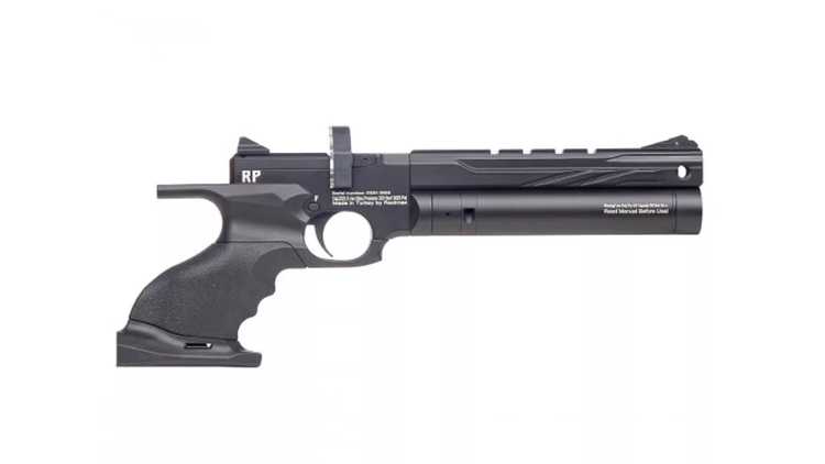 REXIMEX RP BLACK AIR PISTOL CAL.22/5.5MM WITH SILENT FORCE SOUND MODERATOR - REXRPBLACK.22 - Image 2