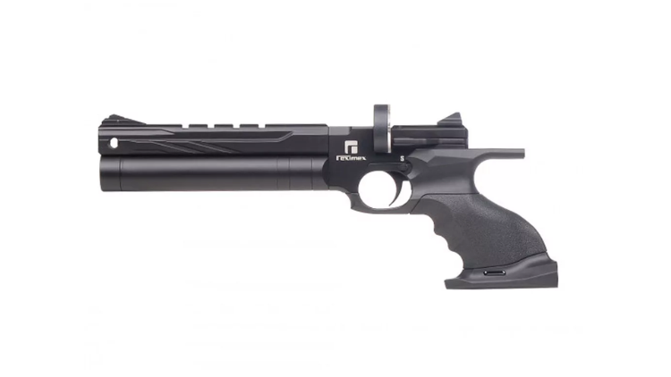 REXIMEX RP BLACK AIR PISTOL CAL.22/5.5MM WITH SILENT FORCE SOUND MODERATOR - REXRPBLACK.22