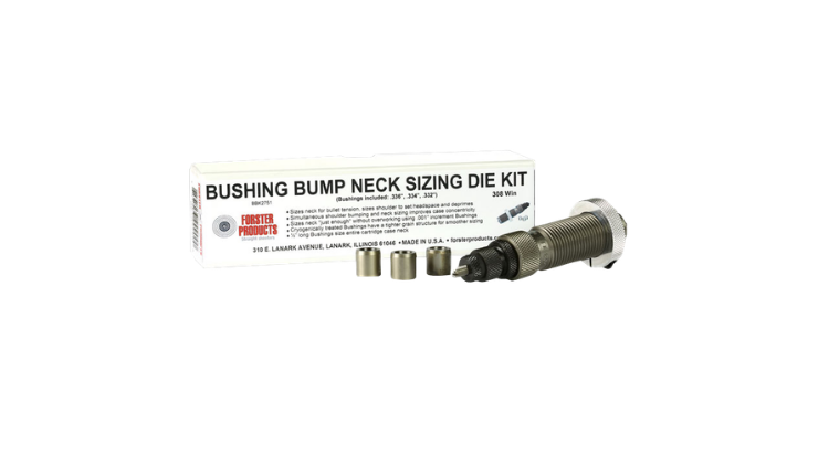 FORSTER BUSHING BUMP NECK SIZING DIE KIT 223 REM – BBK2141
