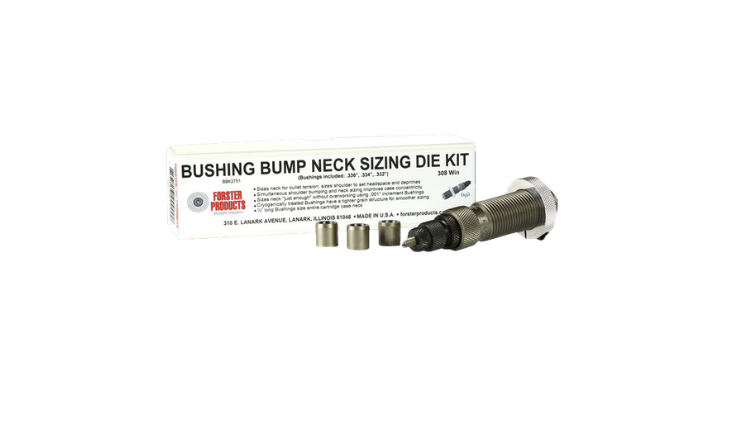 FORSTER BUSHING BUMP NECK SIZING DIE KIT 300 WIN MAG – BBK2651