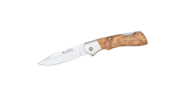 MUELA ARTISAN POCKET KNIFE 85MM BLADE LENGHT OLIVE WOOD HANDLE
