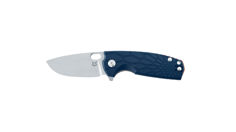 FOX/VOX CORE FOLD KNIFE BLUE FRN HNDL-N690 STONE WASHED BLADE-FX-604 BL - Image 2